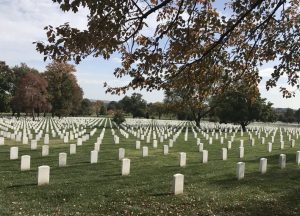 Arlington National Cemetery is the final resting place for many soldiers.